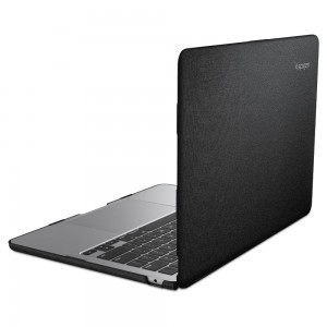 MacBook Air 13 2022 Spigen Urban Fit tok fekete (ACS05272)