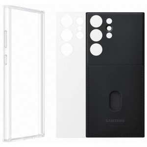Samsung Galaxy S23 Ultra Samsung Frame gyári tok fekete (EF-MS918CBEGWW)