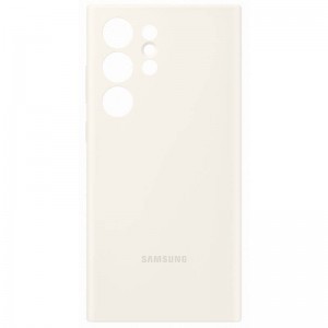 Samsung Galaxy S23 Ultra gyári szilikon tok krémszínű (EF-PS918TUEGWW)