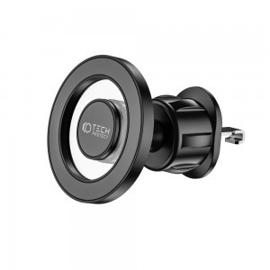 Tech-Protect N51 Műszerfalra és Szellőzőre Szerelhető MagSafe-es Autós Tartó fekete-7