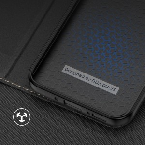 Samsung Galaxy A54 5G Dux Ducis Skin X2 mágneses fliptok fekete