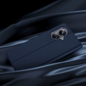 Samsung Galaxy A54 5G Dux Ducis Skin Pro Öko Bőr fliptok fekete