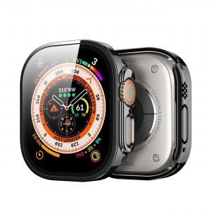 Apple Watch Ultra 49 mm Dux Ducis Hamo metallic tok fekete