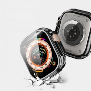 Apple Watch Ultra 49 mm Dux Ducis flexibilis tok fekete