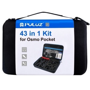 PULUZ 43 az 1-ben Ultimate Combo kiegészítő készlet DJI Osmo Pocket akciókamerához (PKT47)-11