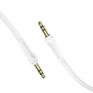 Borofone BL6 3.5mm jack audio kábel 1m fehér