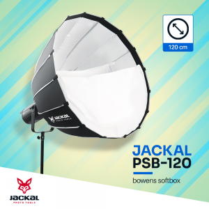Jackal PSB-120 parabola bowens softbox quick-setup 120cm