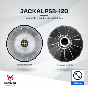 Jackal PSB-120 parabola bowens softbox quick-setup 120cm-2