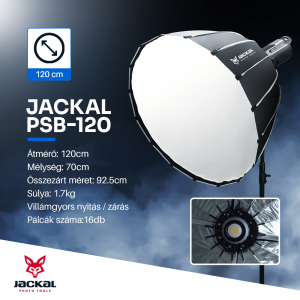 Jackal PSB-120 parabola bowens softbox quick-setup 120cm-1