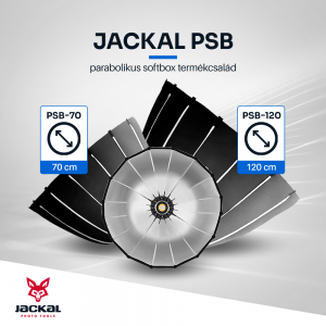 Jackal PSB-120 parabola bowens softbox quick-setup 120cm-6