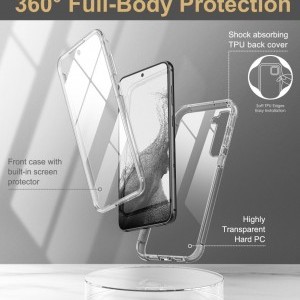 Samsung Galaxy S23 Plus Tech-Protect Kevlar áttetsző tok