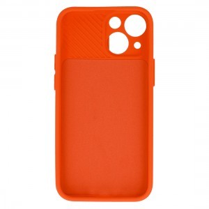 Samsung Galaxy S23 Ultra Camshield Soft tok narancs színben
