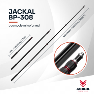 Jackal BP-308 Boompole mikrofonrúd (71-308cm)-3