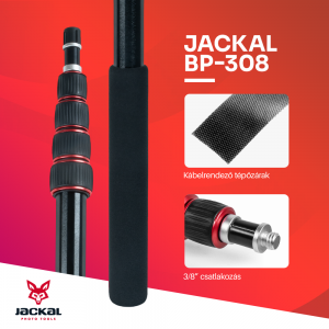 Jackal BP-308 Boompole mikrofonrúd (71-308cm)-2