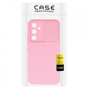 Samsung Galaxy A34 5G Camshield Soft tok világos rózsaszín