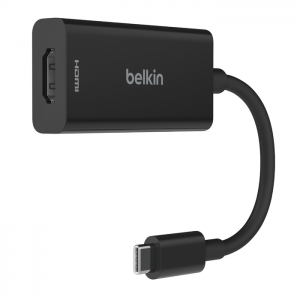 Belkin USB-C - HDMI 2.1 átalakító adapter, 8K60Hz, HDR10+, fekete (AVC013btBK)