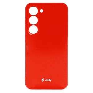 Samsung Galaxy S23 Plus Jelly szilikon tok piros