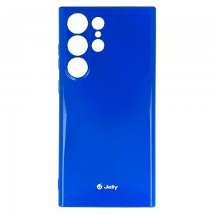 Samsung Galaxy S23 Ultra Jelly szilikon tok kék