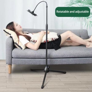 Teleszkópos tablet tartó állvány flexibilis nyakkal 110-175cm-6