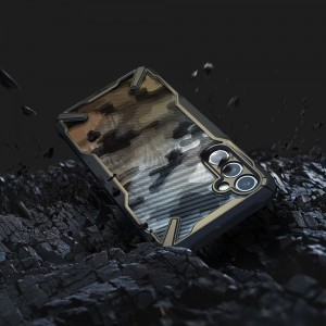 Samsung Galaxy A34 5G Ringke Fusion X tok terepmintás fekete