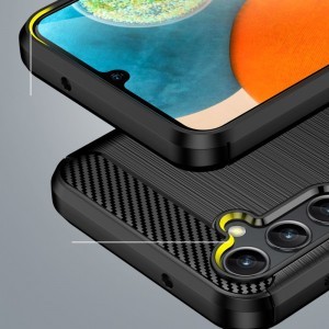 Samsung Galaxy A34 5G Tech-Protect TPU Carbon mintás tok fekete