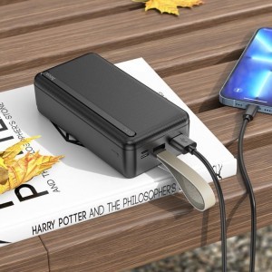 HOCO J91B Powerbanka 30000mAh 10W fekete-5