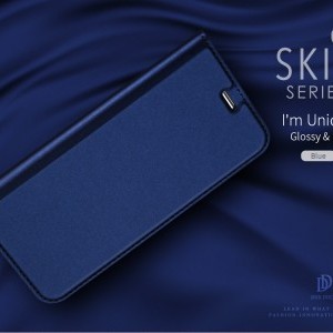 Samsung Galaxy S23 Plus Dux Ducis Skinpro fliptok kék