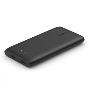 Belkin BoostCharge USB-A, USB-C Powerbank 10000 mAh, PD 18W fekete + USB-C - USB-C kábel (BPB001btBK)-3