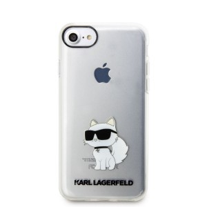 iPhone 7/ 8/ SE2020/ SE2022 Karl Lagerfeld KLHCI8HNCHTCT IML Choupette NFT tok átlátszó