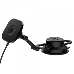 Spigen OneTap Pro 3 Mágneses autós telefontartó műszerfalra fekete magsafe