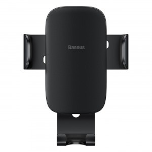 Baseus Metal Age II gravitációs autós telefontartó kör szellőzőrácsra helyezhető fekete (SUJS030001)