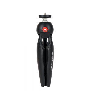 Manfrotto Pixi mini állvány MII, univerzális okostelefon tartóval (MKPIXICLMII-BK)-4