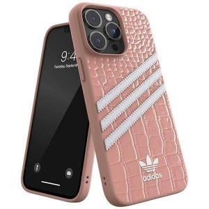 iPhone 14 Pro Max Adidas OR Samba Alligator telefontok rózsaszín/fehér