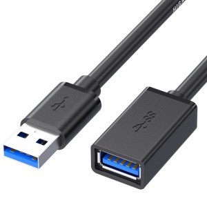 USB - USB 3.0 hosszabbító kábel 3m fekete