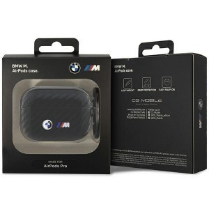 AirPods Pro BMW BMAPWMPUCA2 Carbon Double Metal Logo tok fekete