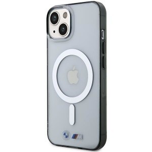 iPhone 14 BMW BMHMP14SHCRS Silver Ring MagSafe telefontok átlátszó