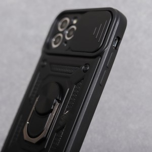 Samsung Galaxy A13 4G Defender Slide tok kameravédővel fekete