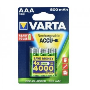 VARTA Újratölthető elem R3 800 mAh használatra kész-0