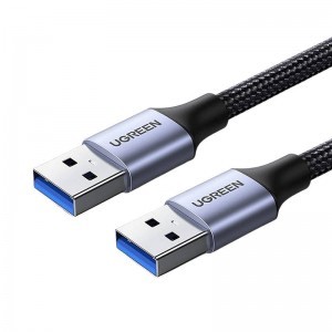 Ugreen (USB-A USB-A) USB3.0 kábel 2A, 1m (fekete)