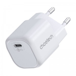 Choetech PD5007 USB-C PD hálózati töltő adapter 30W (fehér)