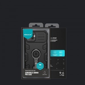 iPhone 14 Plus Nillkin CamShield Armor Pro tok MagSafe kompatibilis kék