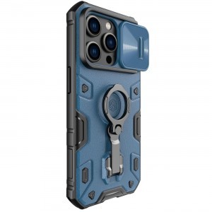 iPhone 14 Pro Max Nillkin CamShield Armor Pro tok MagSafe kompatibilis kék