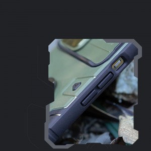 iPhone 14 Pro Max Nillkin CamShield Armor Pro tok MagSafe kompatibilis kék