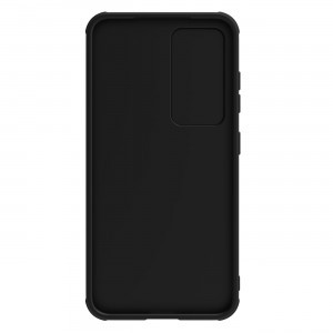 Samsung Galaxy S23 Plus Nillkin Camshield Leather S bőr tok fekete
