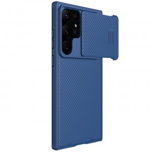 Samsung Galaxy S23 Ultra Nillkin Camshield S tok kék