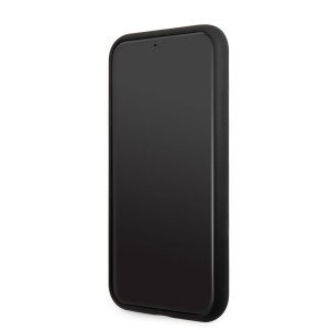 iPhone 11 Karl Lagerfeld Liquid Silicone Ikonik NFT tok fekete (KLHCN61SNIKBCK)