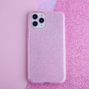 Samsung Galaxy S23 Ultra Glitter 3in1 tok rózsaszín