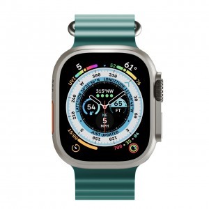 Apple Watch 4/5/6/7/8/SE/Ultra (42/44/45/49mm) Next One H2O óraszíj mélytengeri zöld