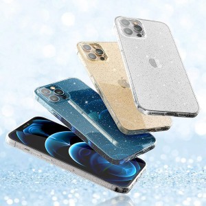 Samsung Galaxy A24 4G Crystal Glitter Tok ezüst