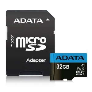 ADATA Memóriakártya MicroSDHC 32GB + Adapter UHS-I CL10 (100/20)